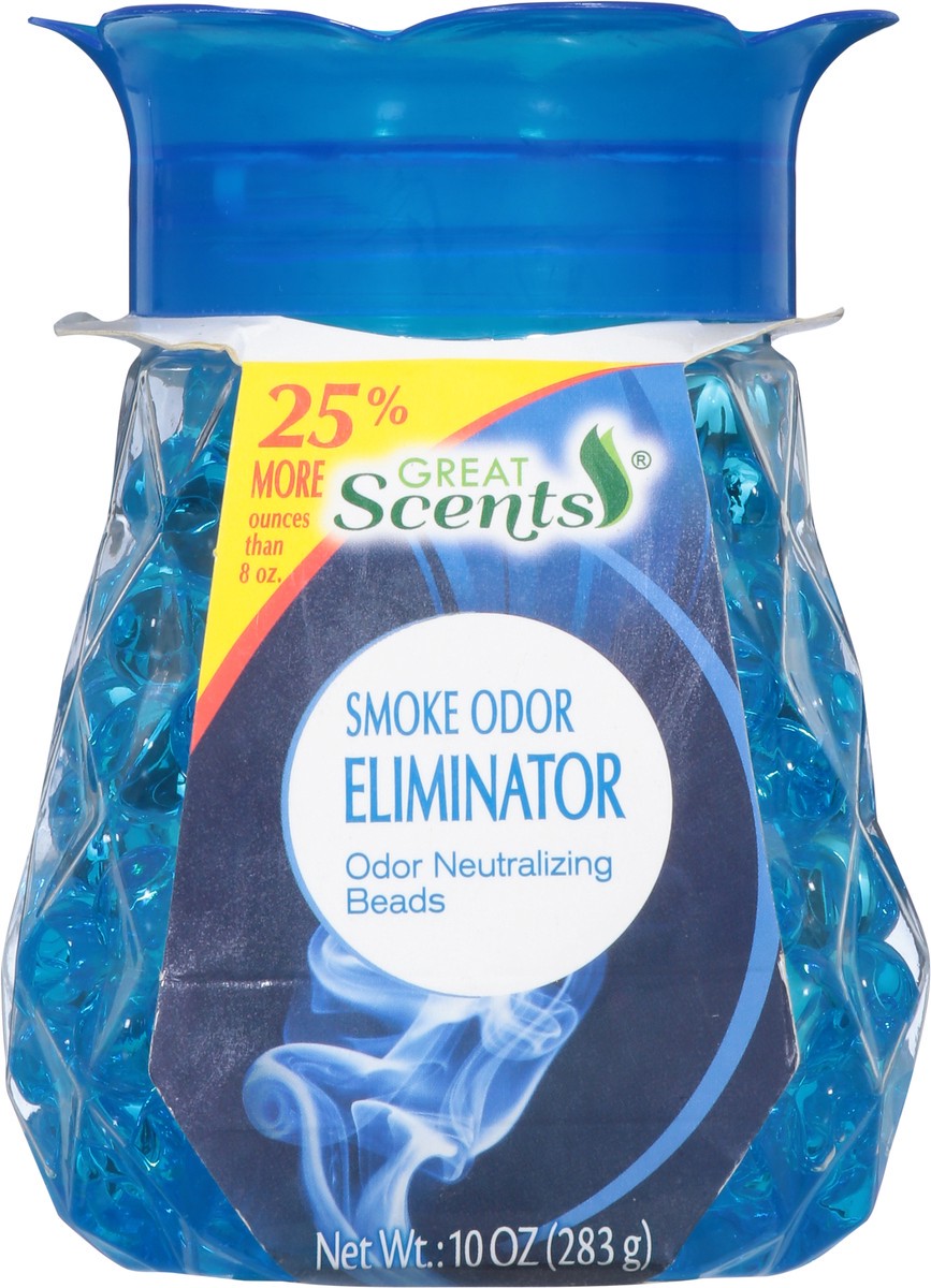 slide 11 of 12, Great Scents Smoke Odor Eliminator Odor Neutralizing Beads 10 oz, 10 oz