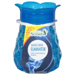 Great Scents Smoke Odor Eliminator Odor Neutralizing Beads 10 oz
