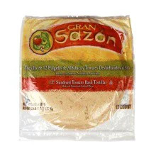 Gran Sazon 12" Sun-Dried Tomato Basil Tortillas