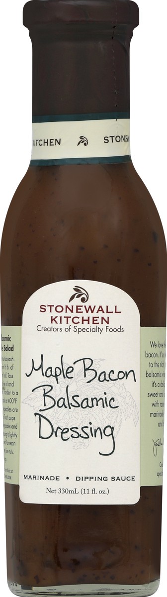 slide 1 of 3, Stonewall Kitchen Maple Bacon Balsamic Dressing, 11 oz