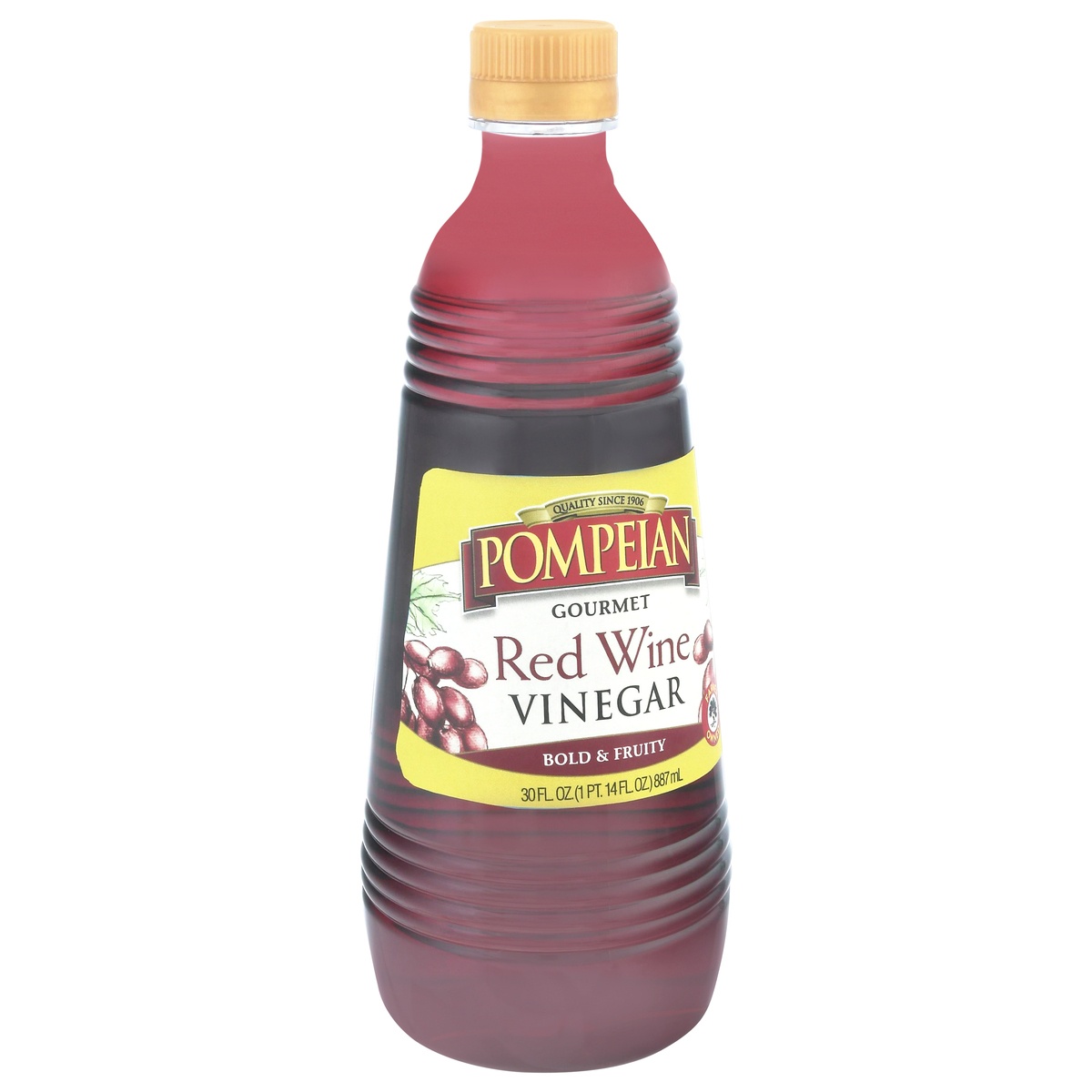 slide 2 of 11, Pompeian Red Wine Vinegar, 32 fl oz