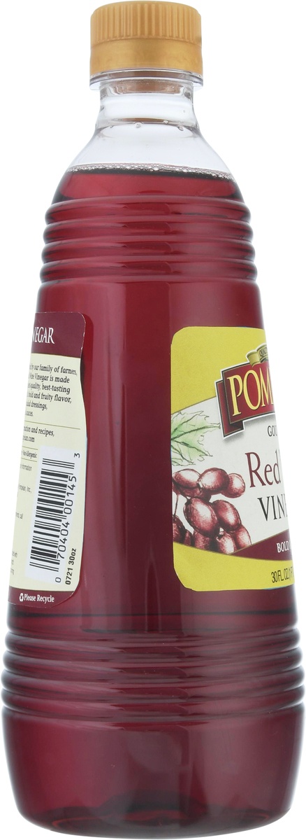 slide 7 of 11, Pompeian Red Wine Vinegar, 32 fl oz