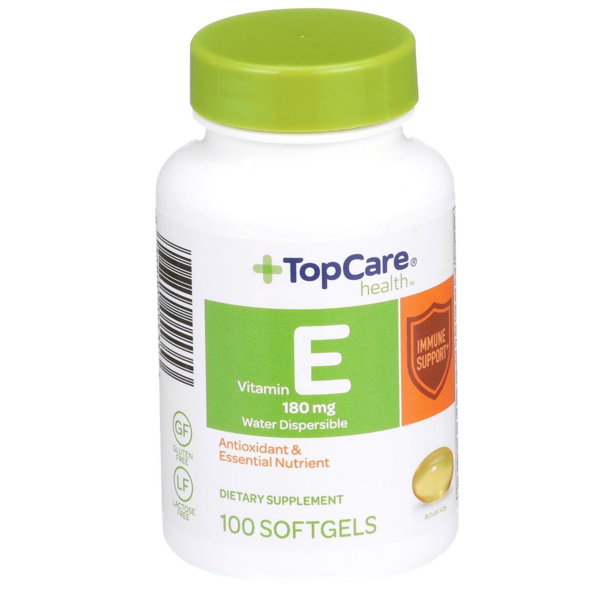 slide 2 of 8, TopCare Vitamin E Pure Dl Alpha Water D, 100 ct