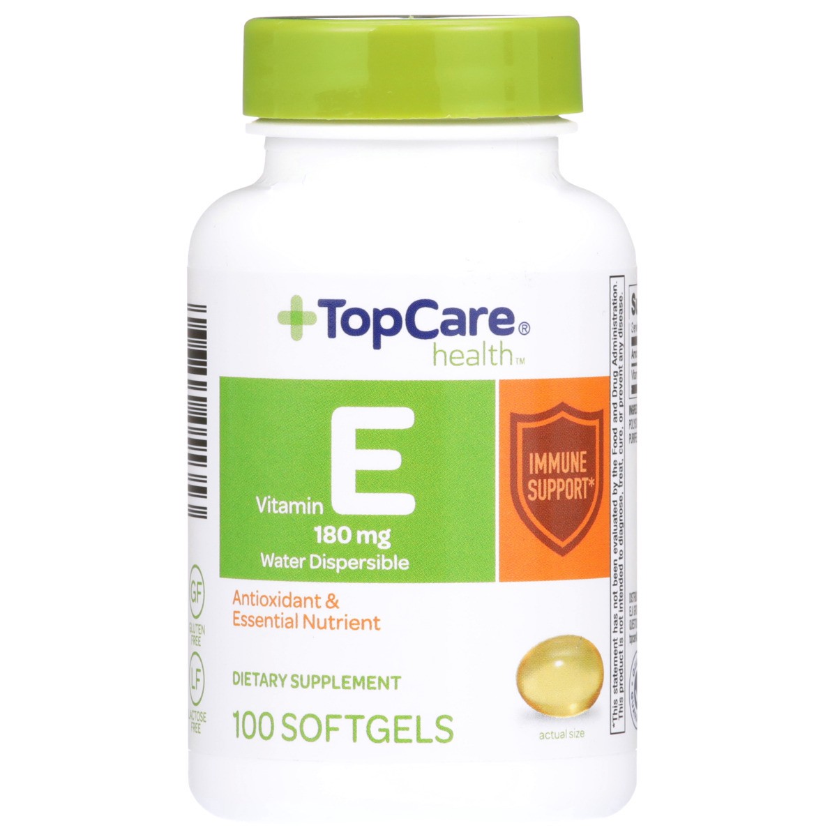 slide 7 of 8, TopCare Vitamin E Pure Dl Alpha Water D, 100 ct