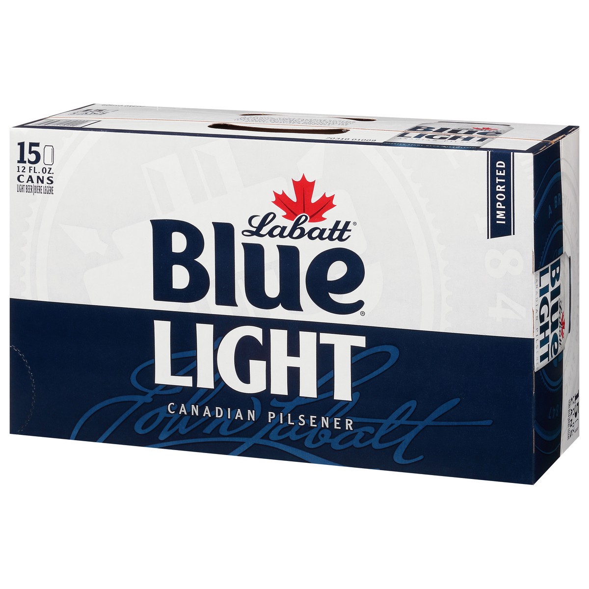 slide 8 of 11, Labatt Blue Imported Canadian Pilsener Light Beer 15 - 12 fl oz Cans, 15 ct; 12 oz