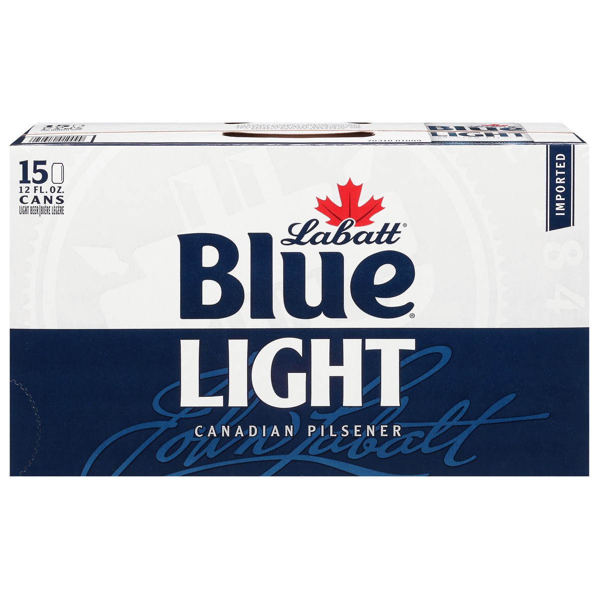 slide 1 of 11, Labatt Blue Imported Canadian Pilsener Light Beer 15 - 12 fl oz Cans, 15 ct; 12 oz