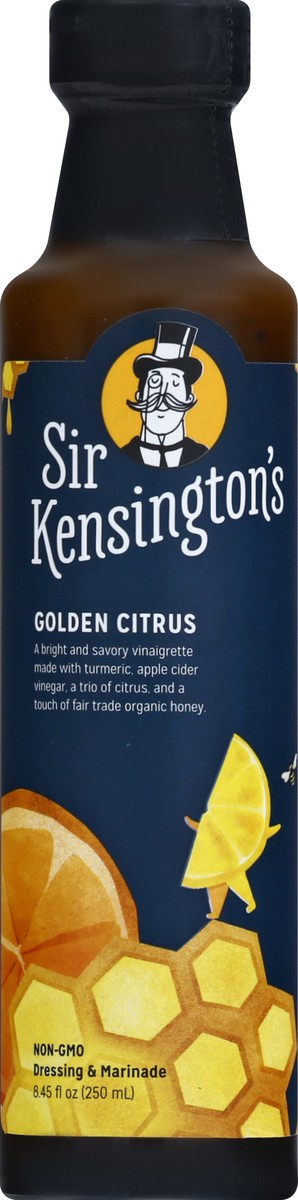 slide 3 of 6, Sir Kensington's Vinaigrette, Golden Citrus,, 8.5 oz, 8.5 oz