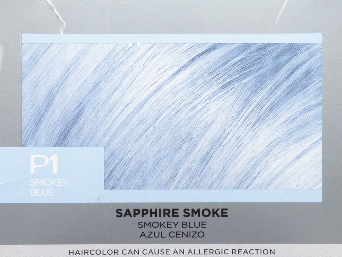 slide 9 of 9, L'Oréal Fería Smokey Blue P1 Smokey Pastels Haircolour Creme 1 ea, 1 ct