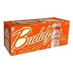 Buddy's Orange Soda - 16 fl oz, 12 ct