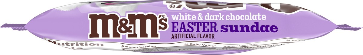slide 12 of 12, M&M's Easter Sundae White Chocolate & Dark Chocolate Easter Candy, 7.44 Oz. Bag, 7.44 oz