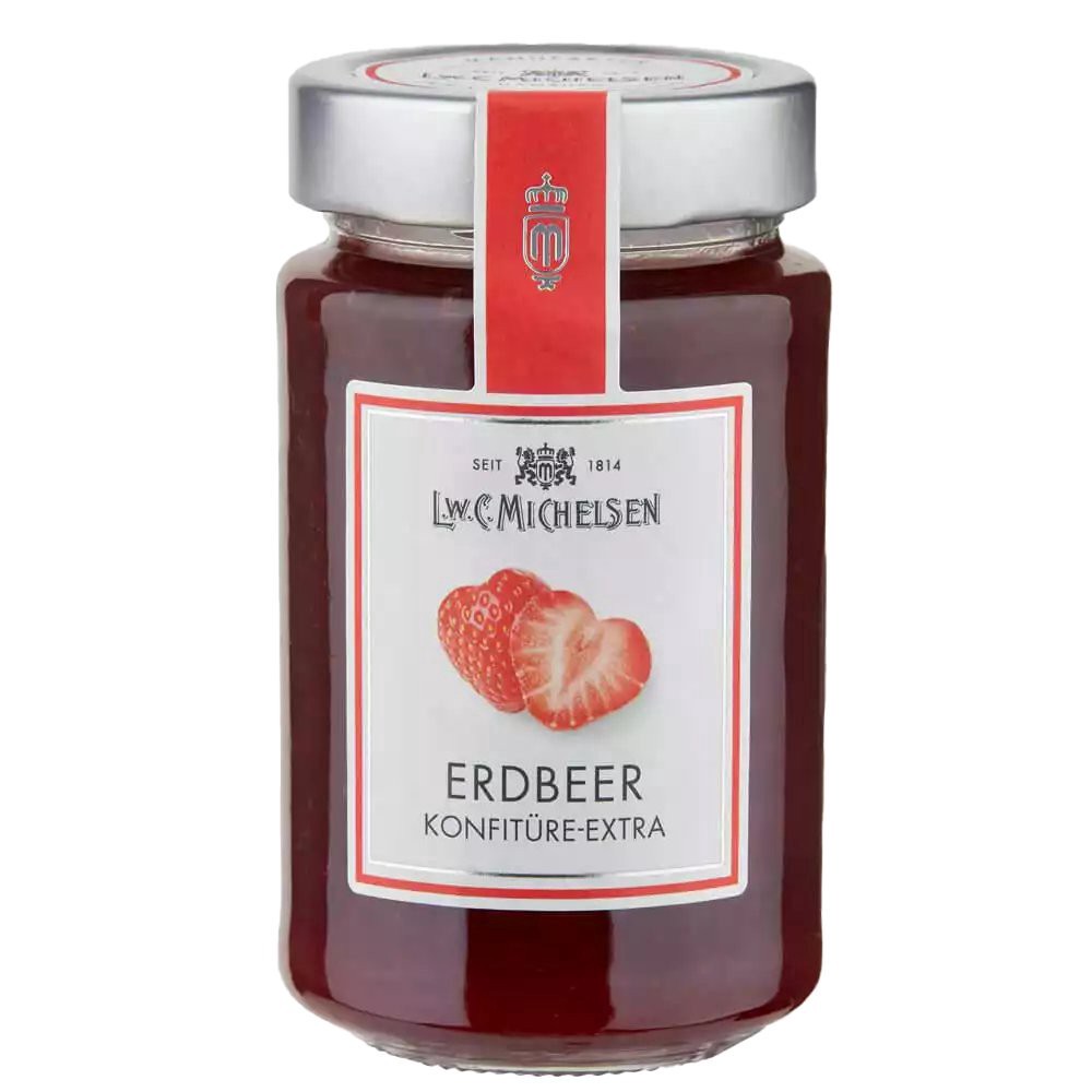 slide 1 of 1, L.W.C. Michelsen Strawberry Preserve, 9.17 oz