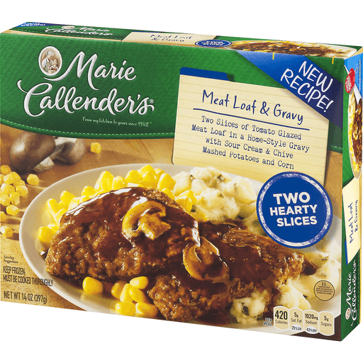 slide 5 of 13, Marie Callender's Meat Loaf & Gravy, 14 oz