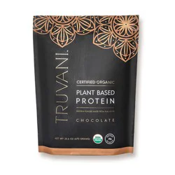 Truvani Plant Based Protein Powder, Chocolate, 23.6 Ounces
