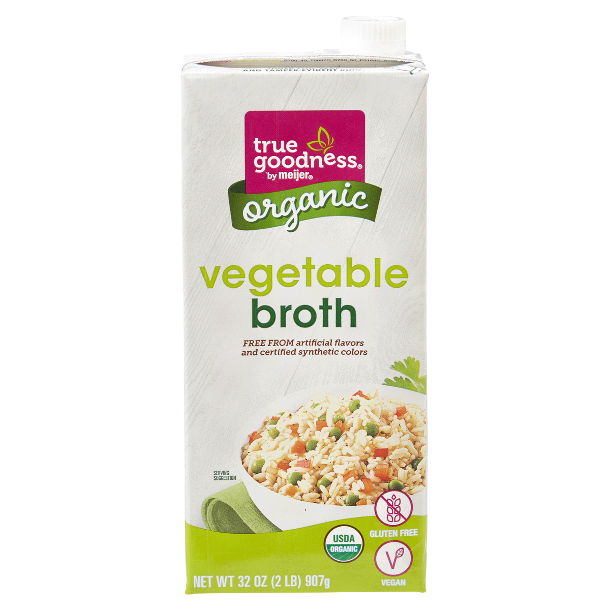 slide 1 of 13, True Goodness Organic Vegetable Broth, 32 oz, 32 oz