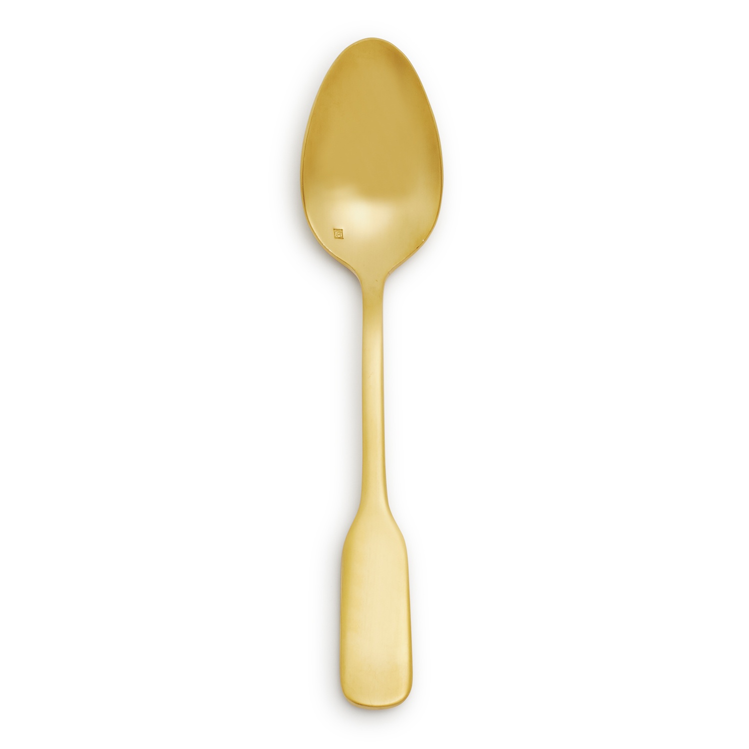 slide 1 of 1, Fortessa Ashton Brushed Gold Serving Spoon, 1 ct