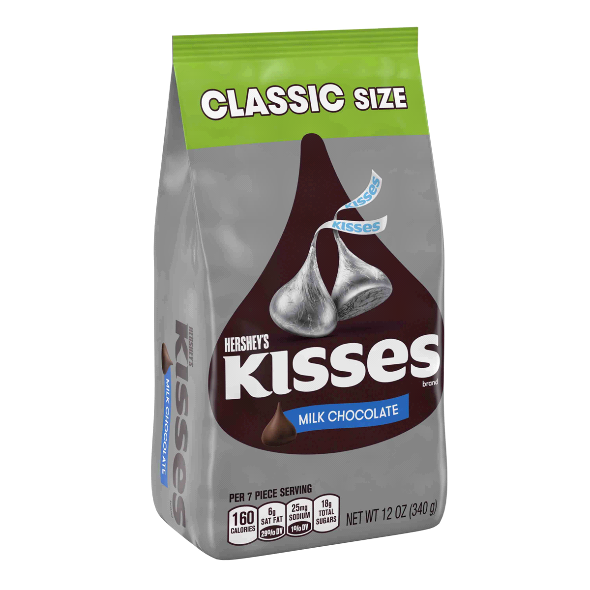 slide 11 of 11, Hershey's Kisses Milk Chocolates, 12 oz