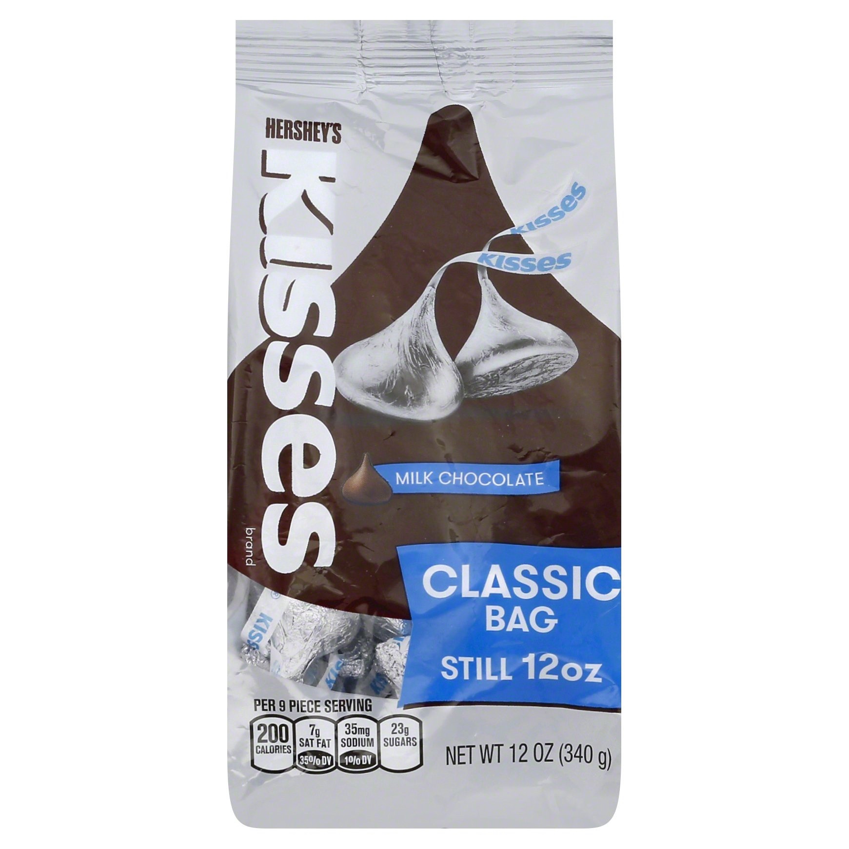 slide 1 of 11, Hershey's Kisses Milk Chocolates, 12 oz