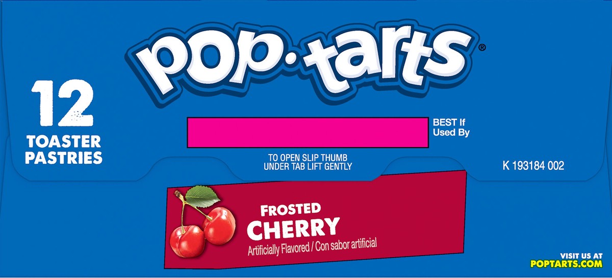slide 5 of 7, Pop-Tarts Frosted Cherry Toaster Pastries, 20.3 oz