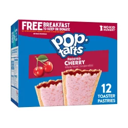 Kellogg's Pop-Tarts Toaster Pastries, Breakfast Foods, Frosted Cherry