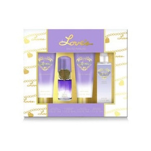 slide 1 of 1, Love's Dana Loves Eau So Fearless 4 Piece Set, 1 ct