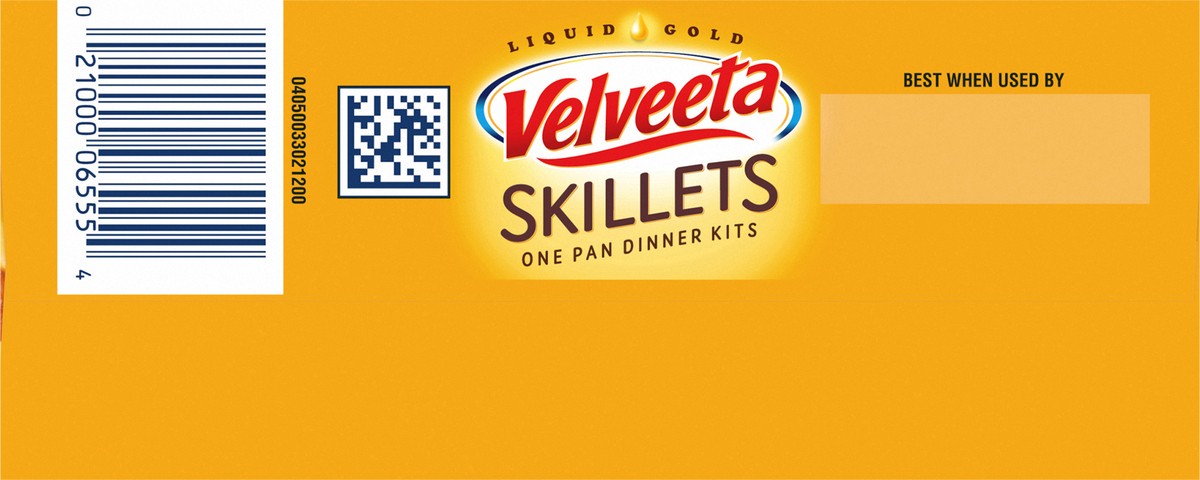 slide 10 of 11, Velveeta Skillets Down Home Mac & Cheese One Pan Dinner Kit with Cheese Sauce, Pasta & Seasonings, 12 oz Box, 12 oz