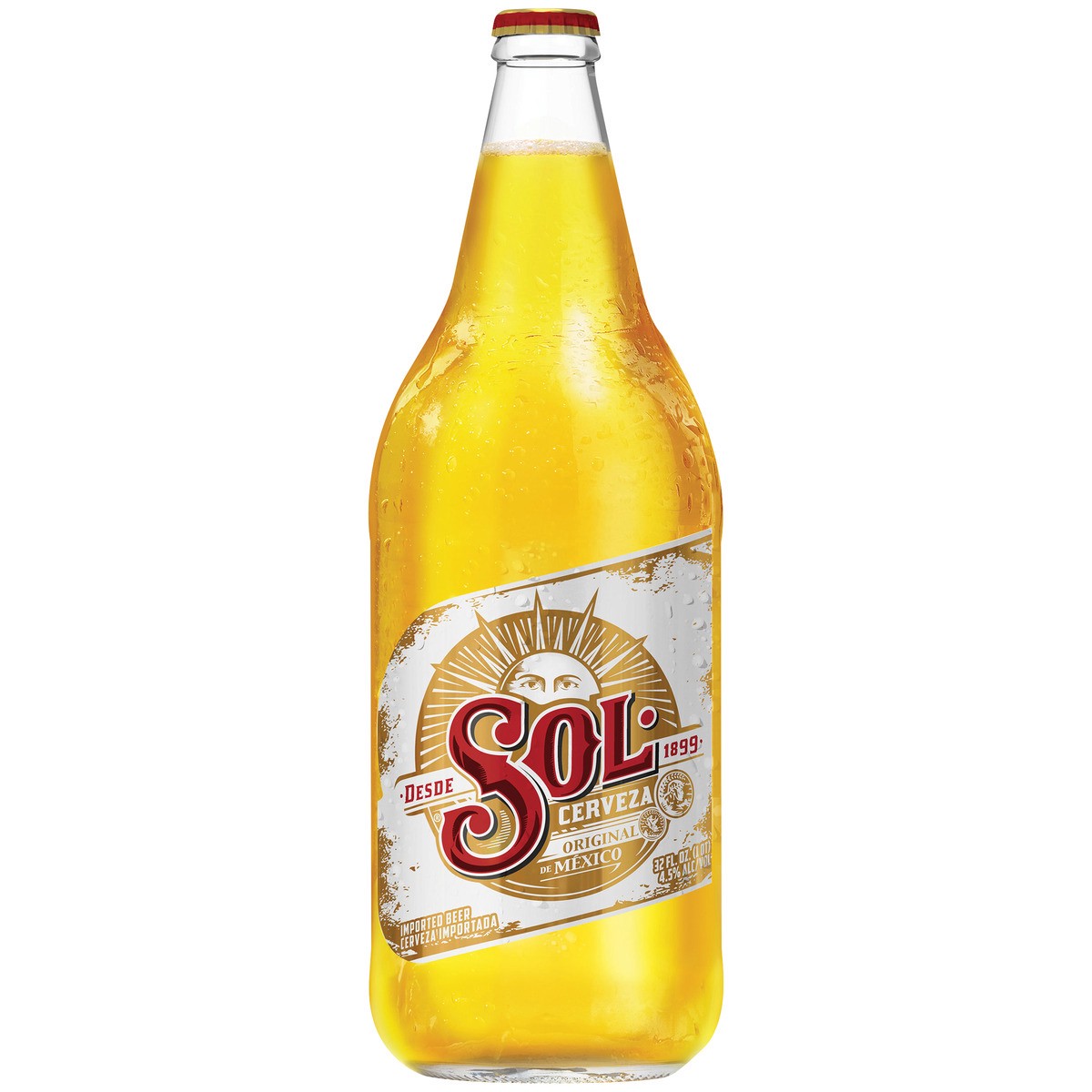 slide 1 of 1, Sol Beer, 1 qt