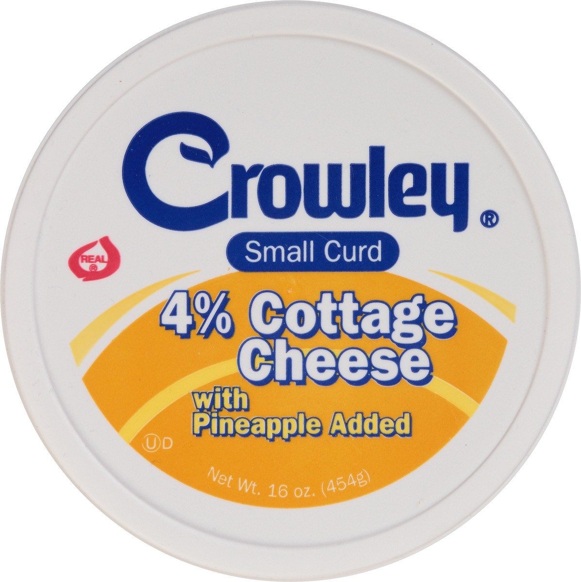 slide 3 of 8, Crowley Cottage Cheese with Pineapple, 16 oz, 16 oz