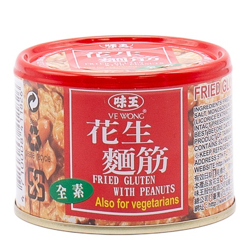 slide 1 of 1, Ve Wong Fried Gluten with Peanuts, 6 oz