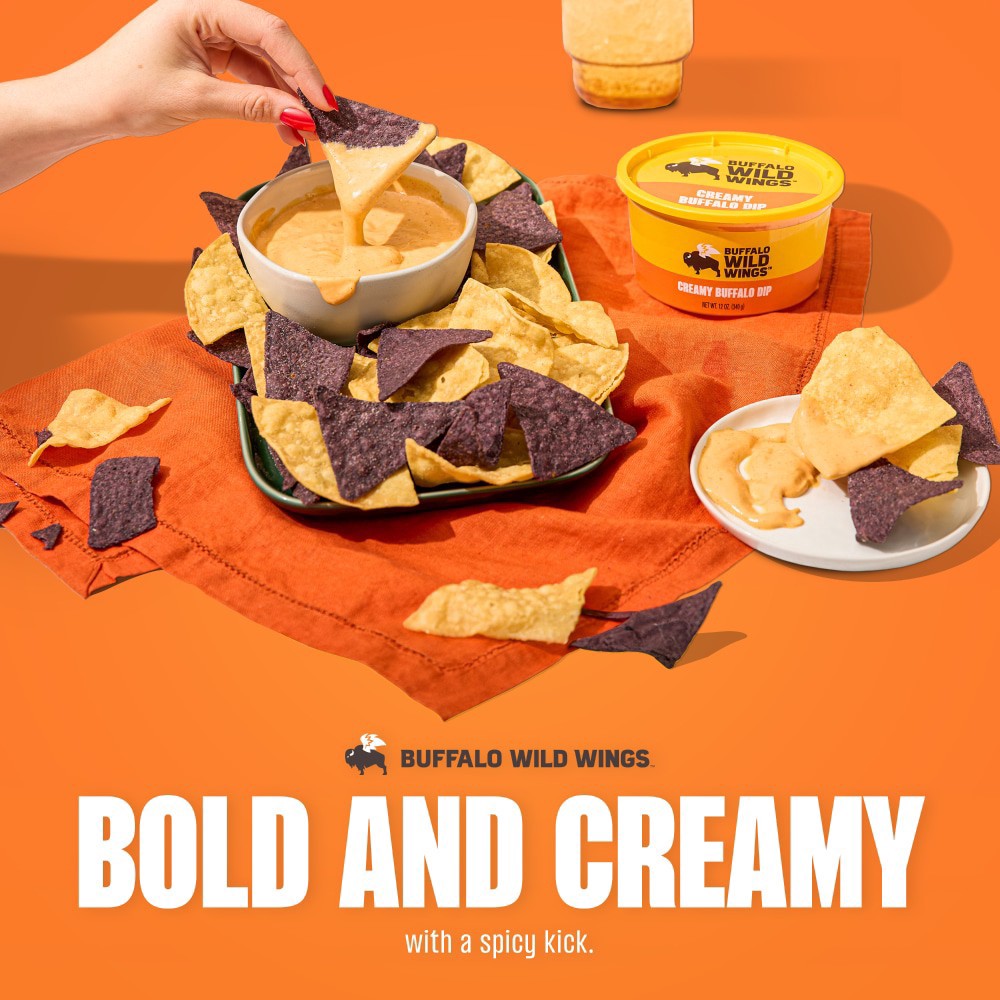 slide 2 of 6, Buffalo Wild Wings Creamy Buffalo Dip, 12 oz