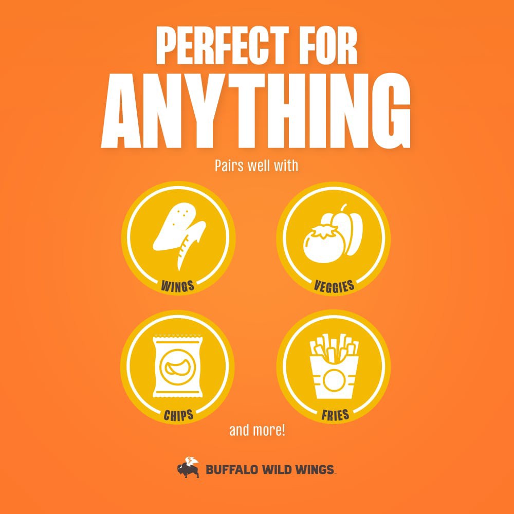 slide 5 of 6, Buffalo Wild Wings Creamy Buffalo Dip, 12 oz