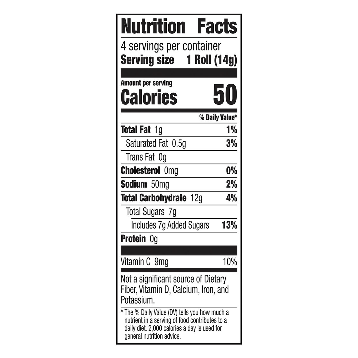 slide 7 of 13, Fruit Roll-Ups Betty Crocker Fruit Snacks, Fruit Roll-Ups, Strawberry Sensation, 4 Rolls, 0.5 oz Each, 4 ct; 0.5 oz