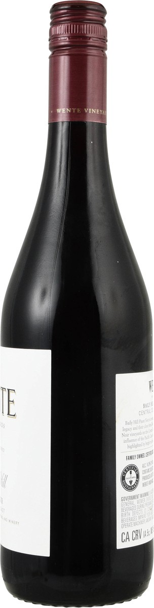 slide 2 of 12, Wente Vineyards Baily Hill Pinot Noir 750 ml, 750 ml