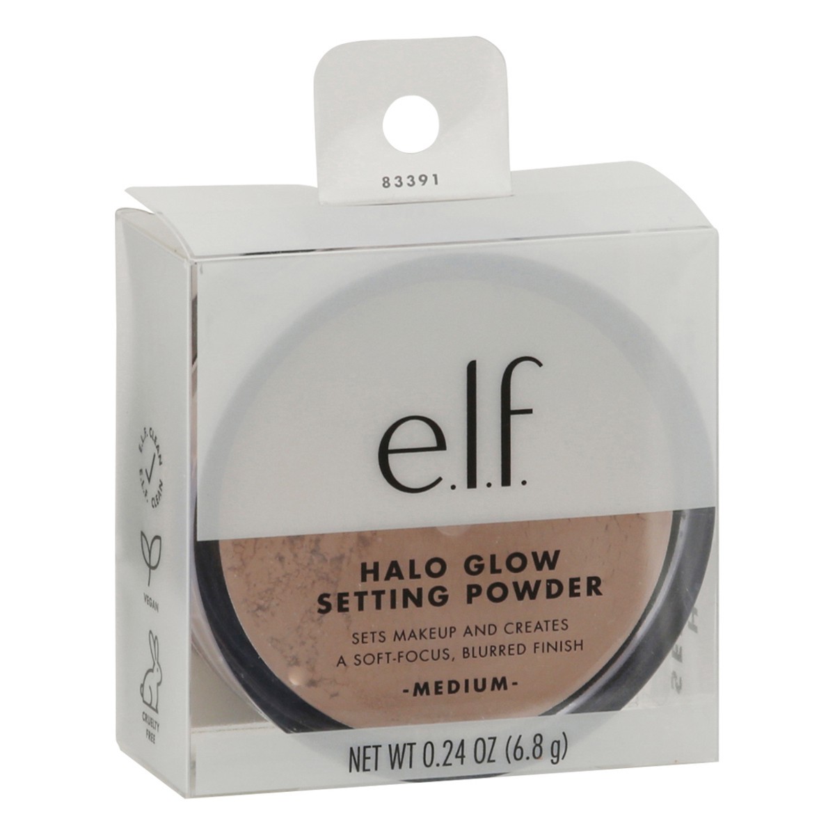 slide 7 of 9, e.l.f. Medium Halo Glow Setting Powder 0.24 oz, 0.24 oz