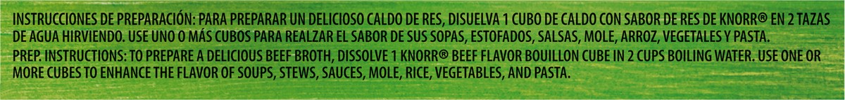 slide 9 of 9, Knorr Bouillon Cubes Beef Flavor Bouillon/Caldo de Res, 3.1 oz,, 8 Ct , 8 ct; 3.1 oz