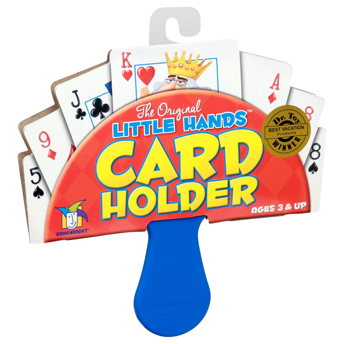 slide 4 of 9, Gamewright Little Hands Ages 3 & Up The Original Card Holder 1 ea, 1 ct