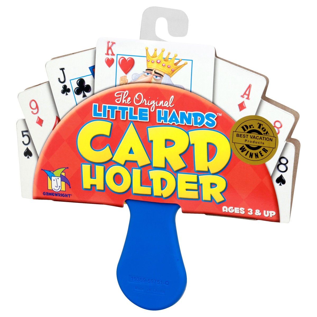 slide 9 of 9, Gamewright Little Hands Ages 3 & Up The Original Card Holder 1 ea, 1 ct