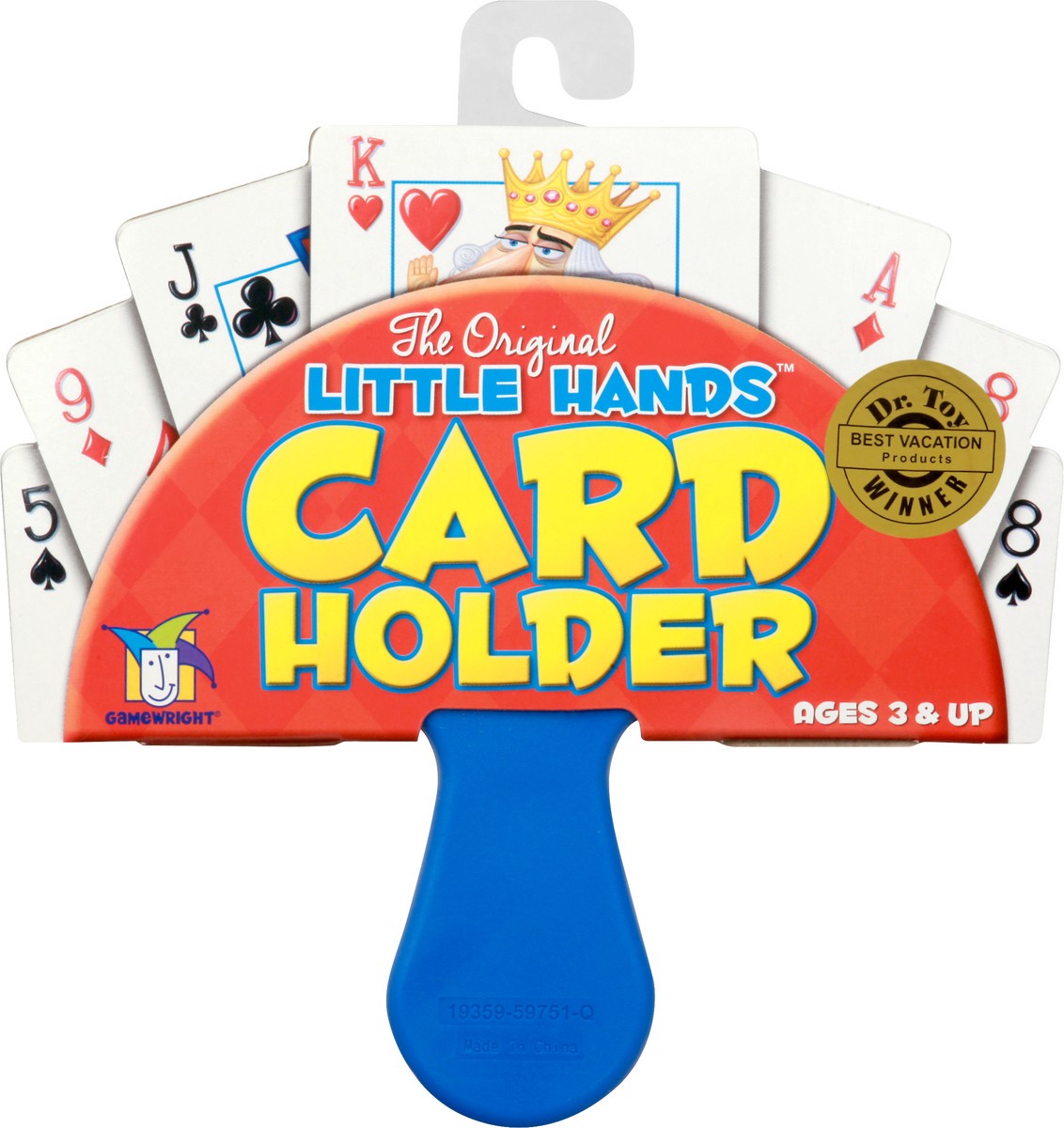 slide 5 of 9, Gamewright Little Hands Ages 3 & Up The Original Card Holder 1 ea, 1 ct