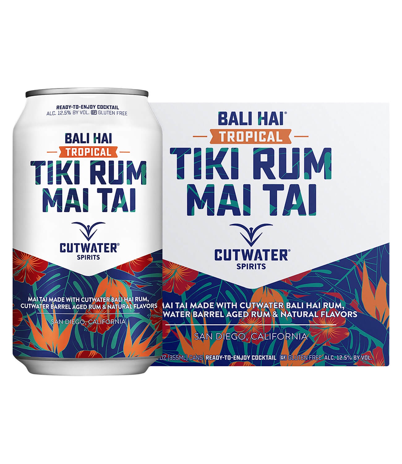 slide 1 of 1, Cutwater Spirits Cutwater Mai Tai, 4 ct; 12 oz