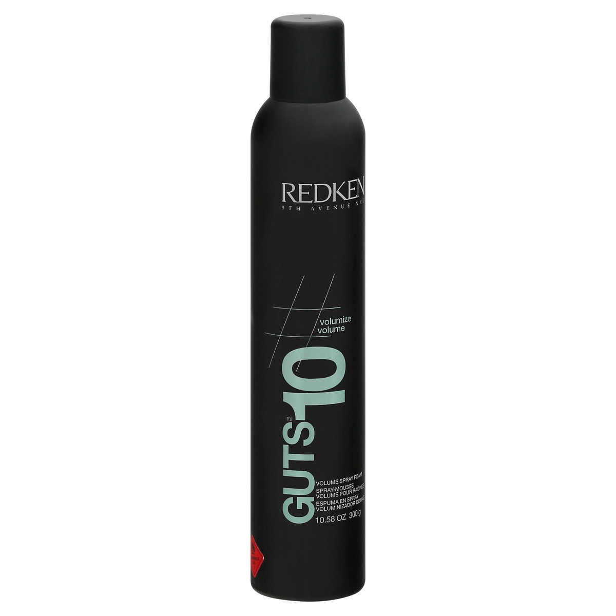 slide 3 of 12, Redken Guts 10 Volume Spray Foam 10.58 oz Aerosol, 10.58 oz