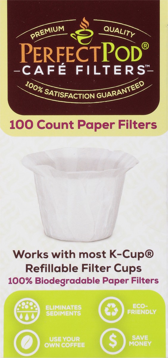 slide 8 of 9, Perfect Pod Cafe Filter Cups - 100 ct, 100 ct