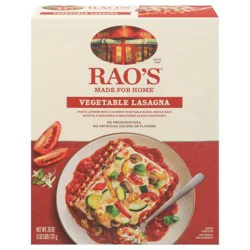 Rao's Made for Home Vegetable Lasagna 26 oz