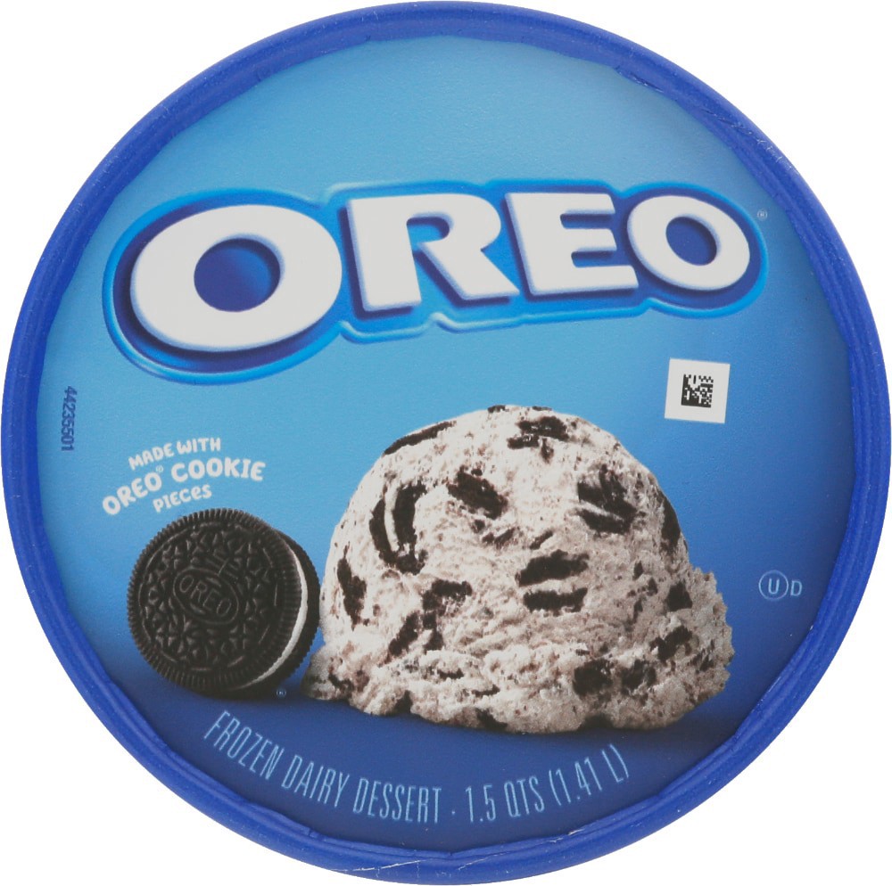 slide 4 of 6, OREO Frozen Dairy Dessert 1.5qt Container, 1.5 qt