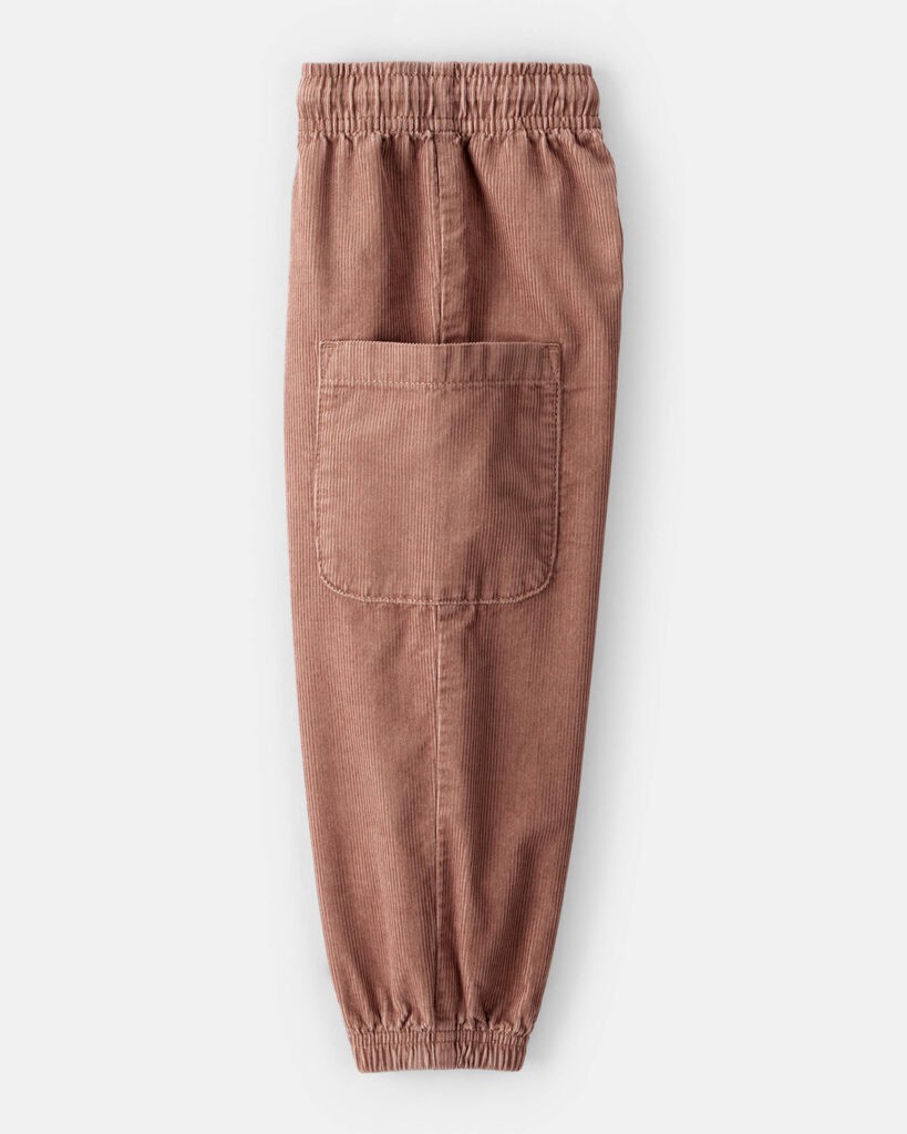 slide 3 of 4, Oshkosh Toddler Boy Corduroy Joggers - Brown Brown 5T, 1 ct