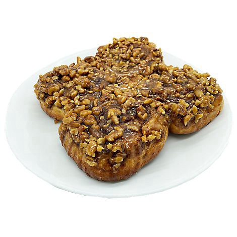slide 1 of 1, Bakery Buns Sticky Caramel Nut 4 Count - Each, 4 ct