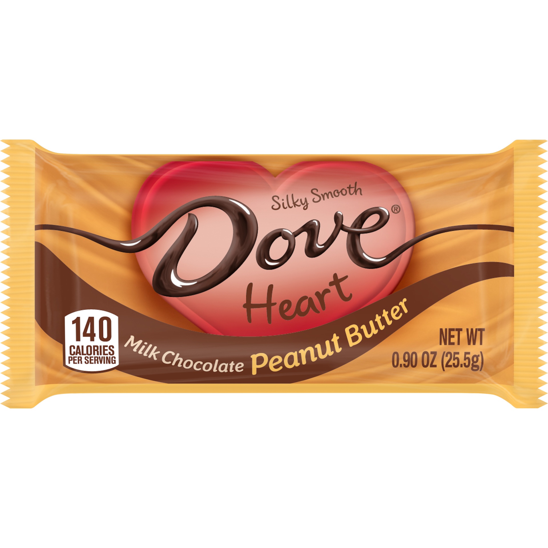 slide 1 of 2, DOVE PROMISES Valentine's Day Chocolate Candy Bag, 0.9 oz
