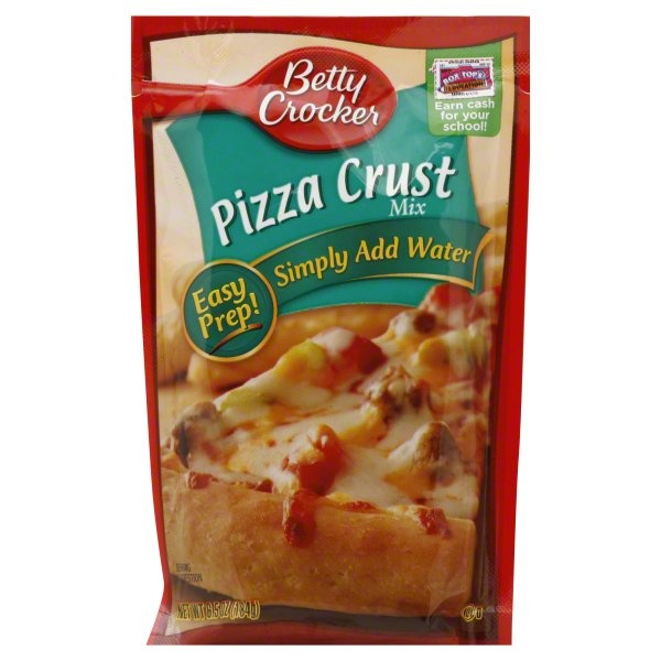 slide 1 of 2, Betty Crocker Pizza Crust Mix, 6.5 oz