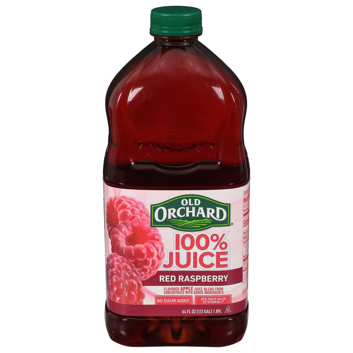 slide 1 of 8, Old Orchard 100% Apl Red Rasp Juice - 64 fl oz, 64 fl oz