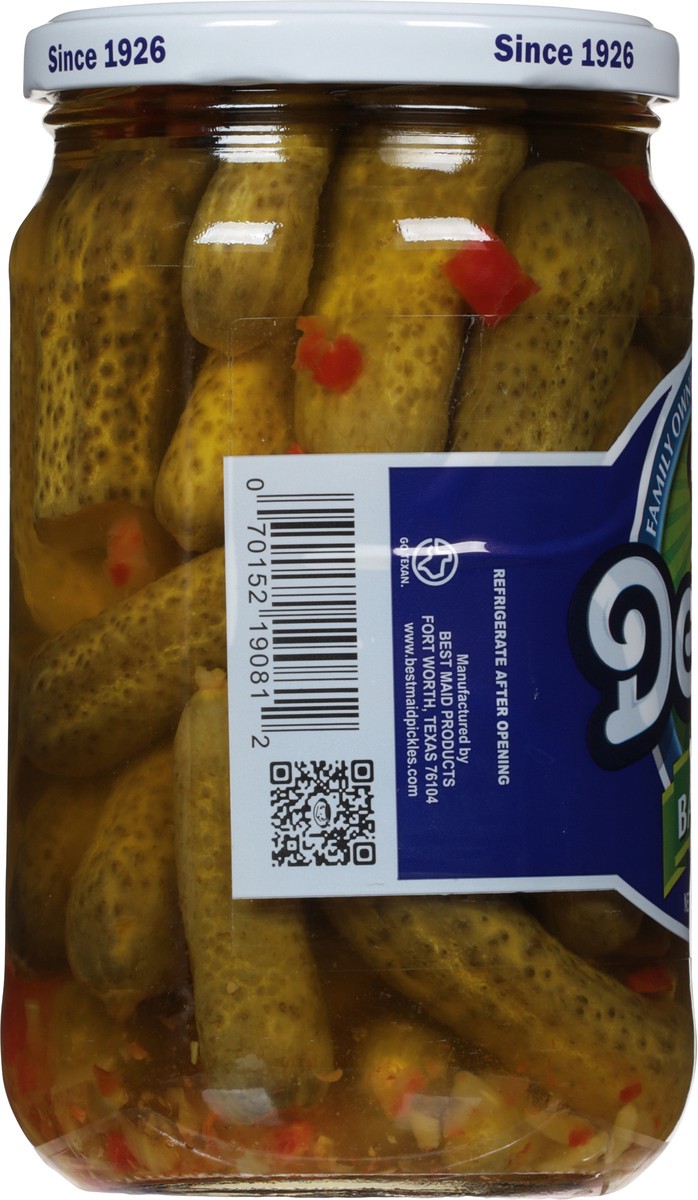 slide 3 of 13, Del-Dixi Baby Dills Pickles Fresh Pack 24 fl oz, 24 fl oz