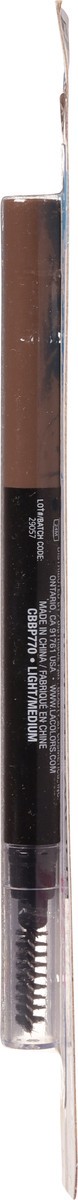 slide 8 of 9, L.A. Colors Browie Wowie CBBP770 Light/Medium Brow Pencil 0.007 oz, 1 ct