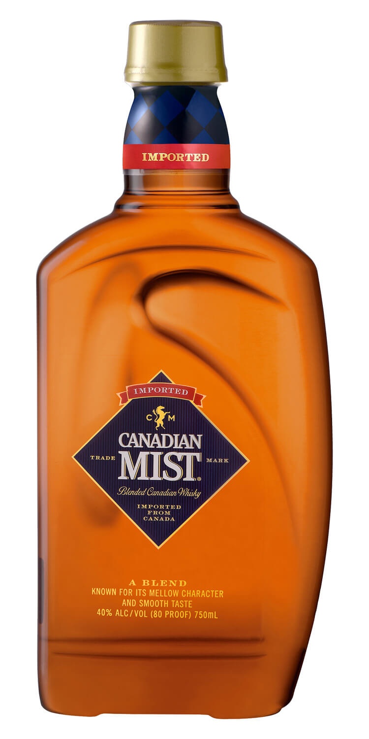 slide 1 of 1, Canadian Mist Blended Canadian Whisky, 750 ml